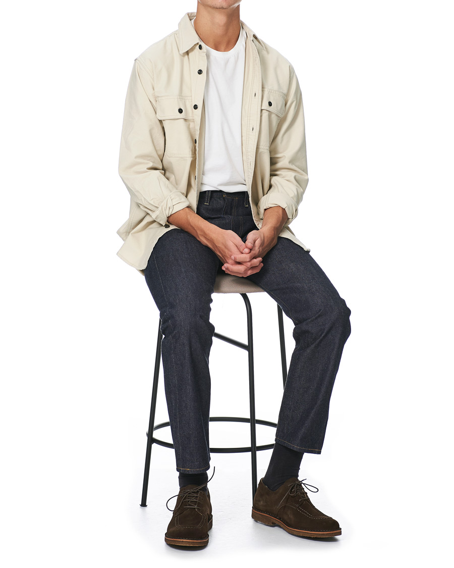 Herr | Skjortor | Filson | Field Flannel Shirt Off White