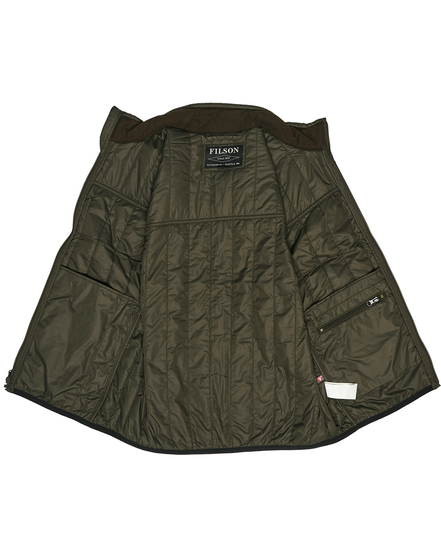 Herr | Jackor | Filson | Ultralight Vest Green