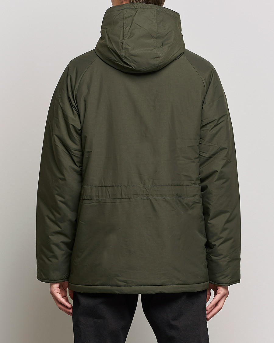 Herr | Jackor | Fred Perry | Padded Zip Through Parka Hunting Green