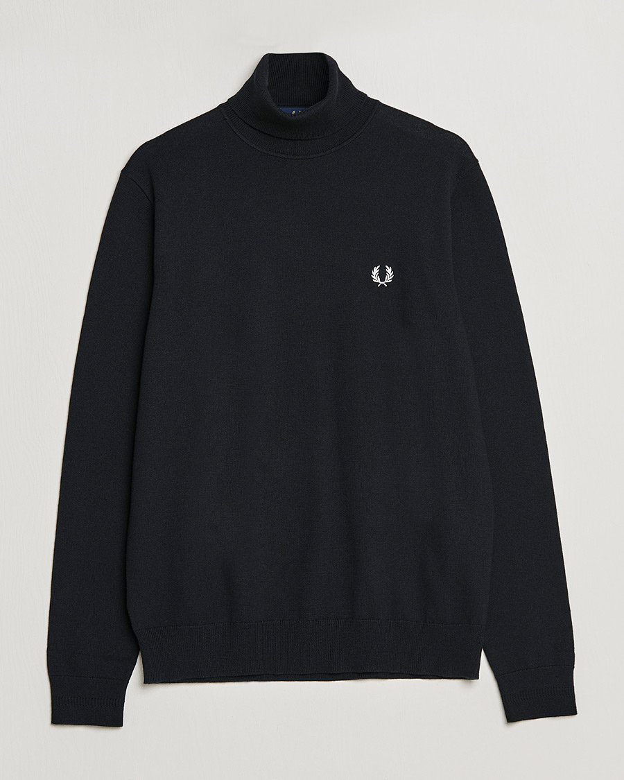 Fred Perry Mens Fp Classic Merino Zip Sports Jumper 