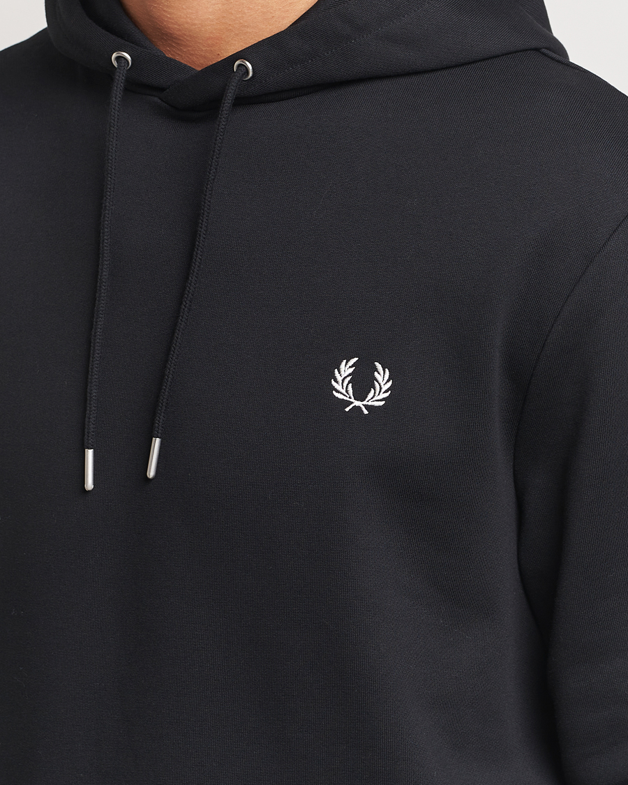 Herr | Tröjor | Fred Perry | Tipped Hoodie Black