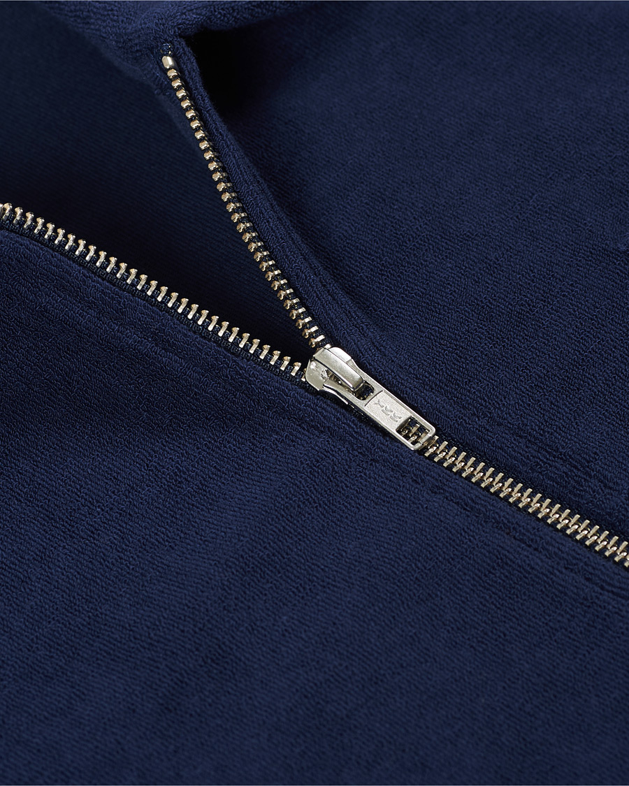 Herr | Tröjor | Fred Perry | Reissues Towelling Jacket Carbon Blue