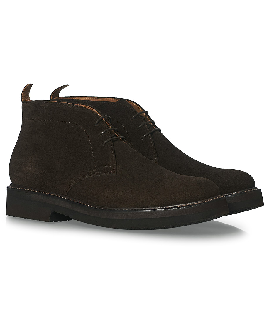 Herr | Grenson Clement Chukka Boot Peat Suede | Grenson | Clement Chukka Boot Peat Suede