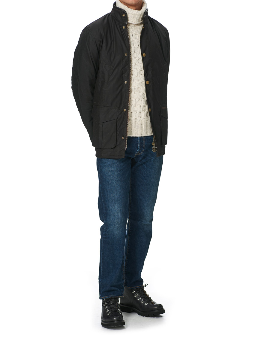 Herr | Grenson Bobby Boot Black Calf | Grenson | Bobby Boot Black Calf
