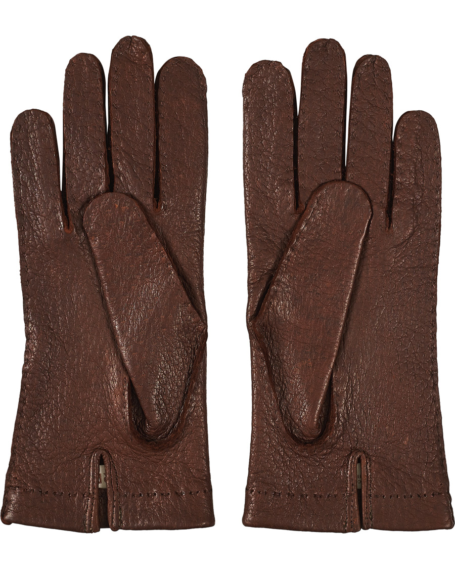 Herr | Hestra Peccary Handsewn Unlined Glove Sienna | Hestra | Peccary Handsewn Unlined Glove Sienna