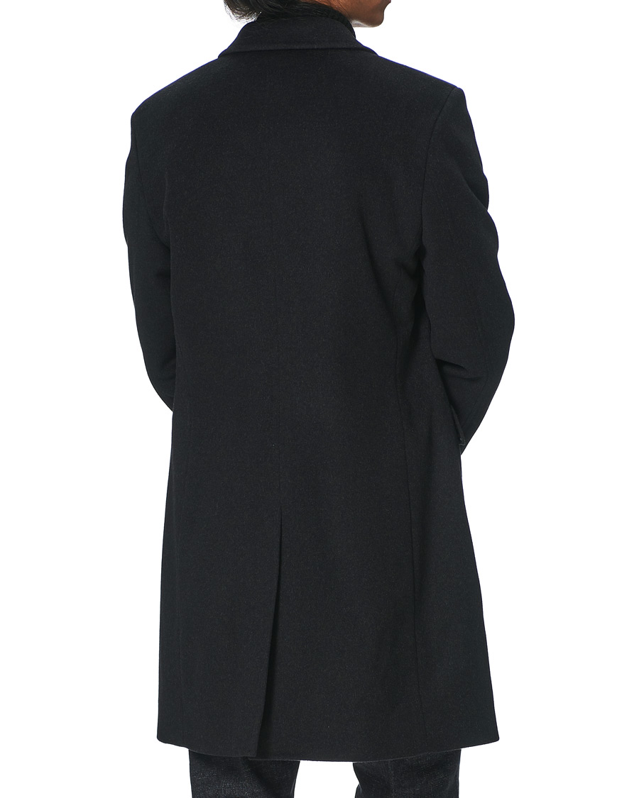 Herr | Jackor | Morris | Wesley Wool/Cashmere Coat Grey