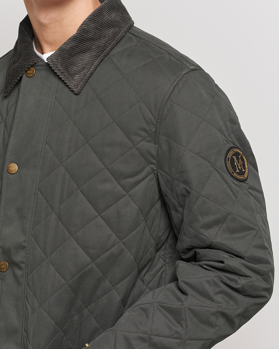 Herr | Jackor | Morris | Barrow Hill Quilted Jacket Olive