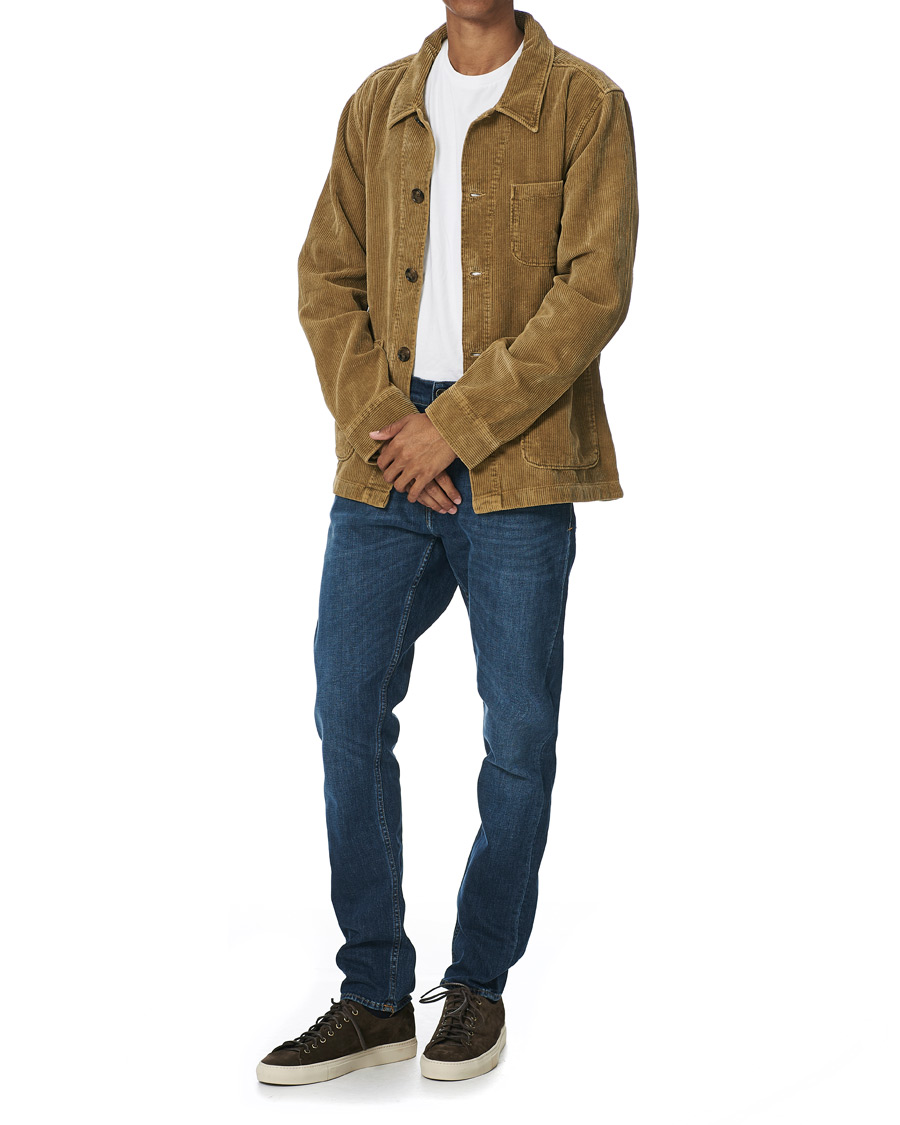 Herr | Skjortor | Morris | Pennon Cord Shirt Jacket Beige
