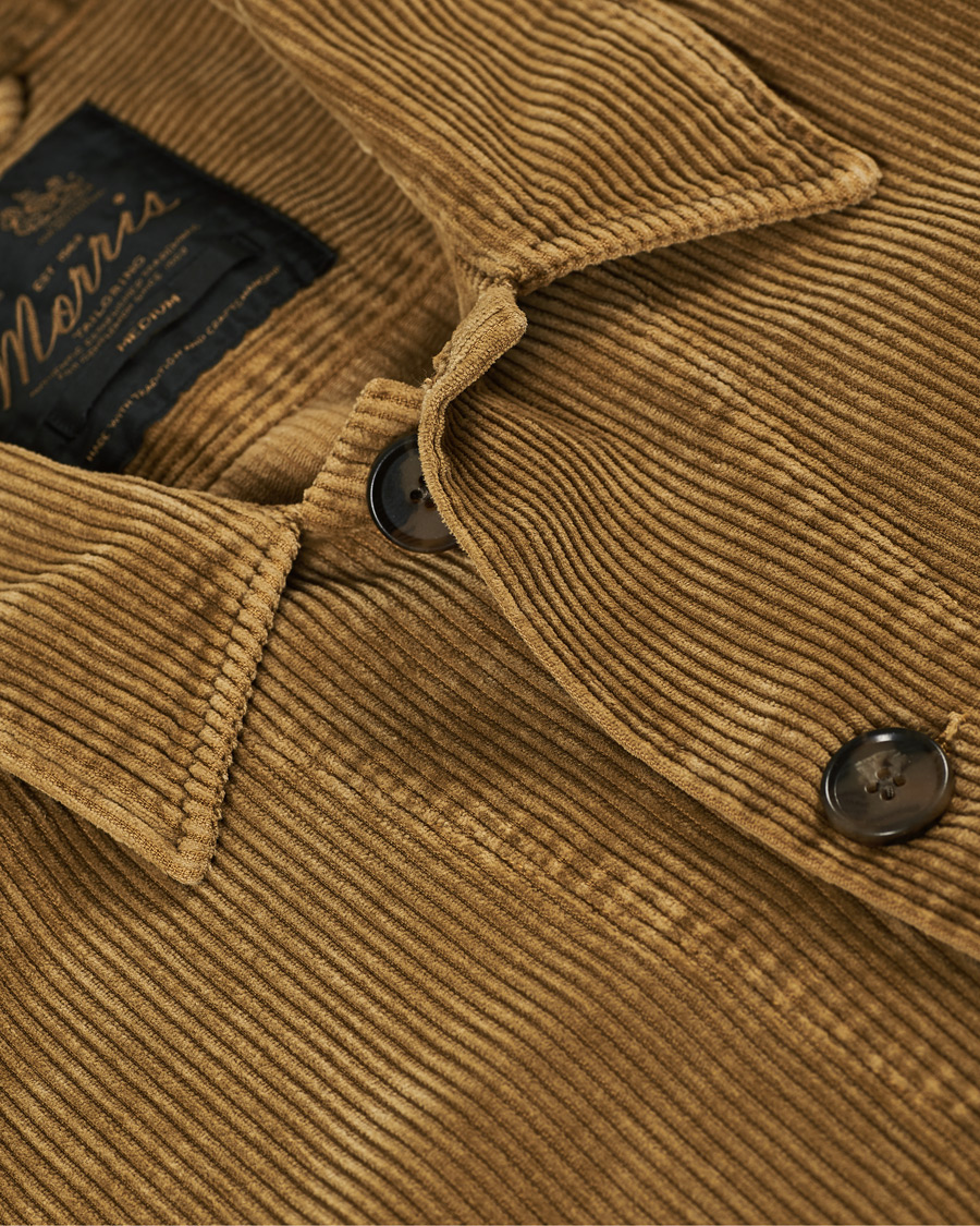Herr | Skjortor | Morris | Pennon Cord Shirt Jacket Beige