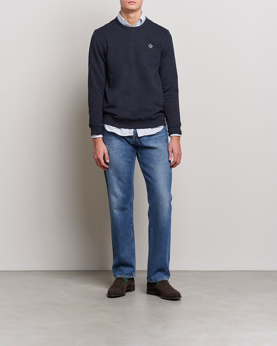 Herr | Tröjor | Morris | Lily Sweatshirt Old Blue