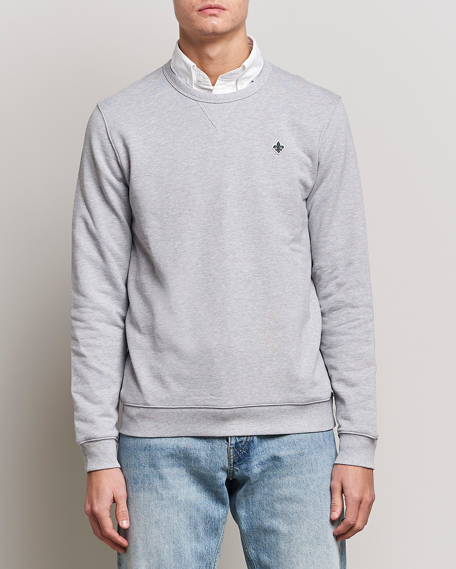 Herr | | Morris | Lily Sweatshirt Light Grey Melange