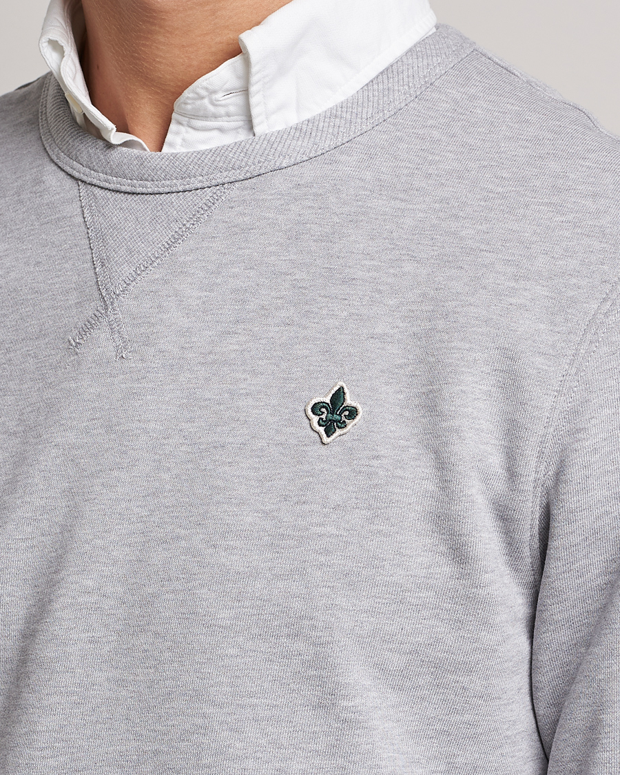 Herr | Tröjor | Morris | Lily Sweatshirt Light Grey Melange