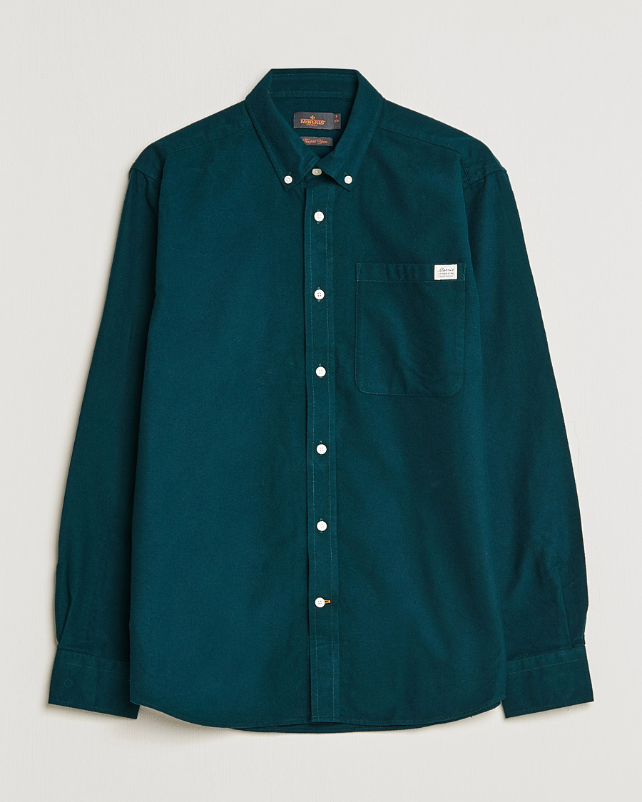 Herr | Skjortor | Morris | Original Brushed Oxford Shirt Green