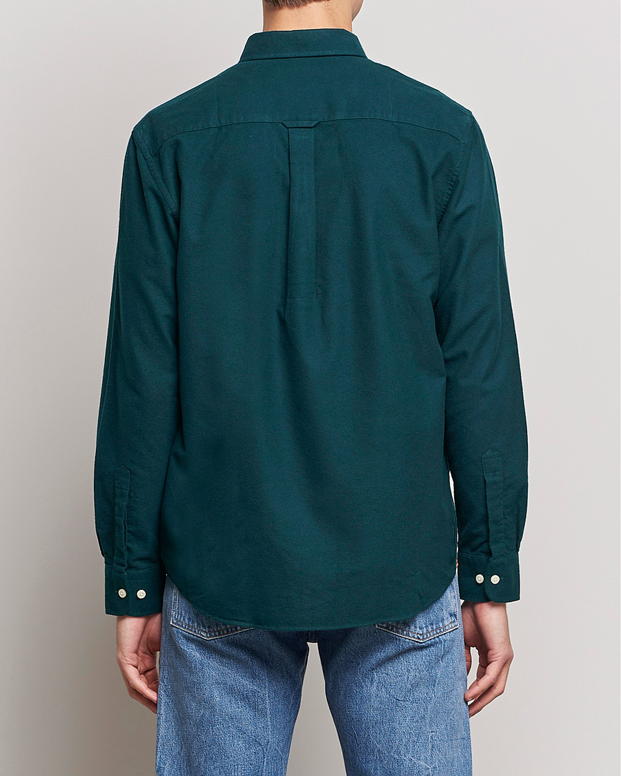 Herr | Skjortor | Morris | Original Brushed Oxford Shirt Green