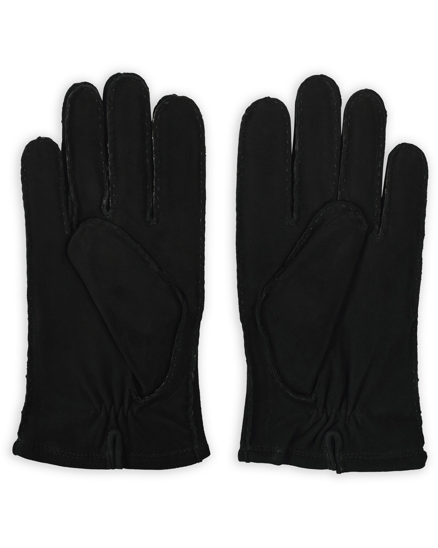 Herr | Morris Suede Gloves Black | Morris | Suede Gloves Black