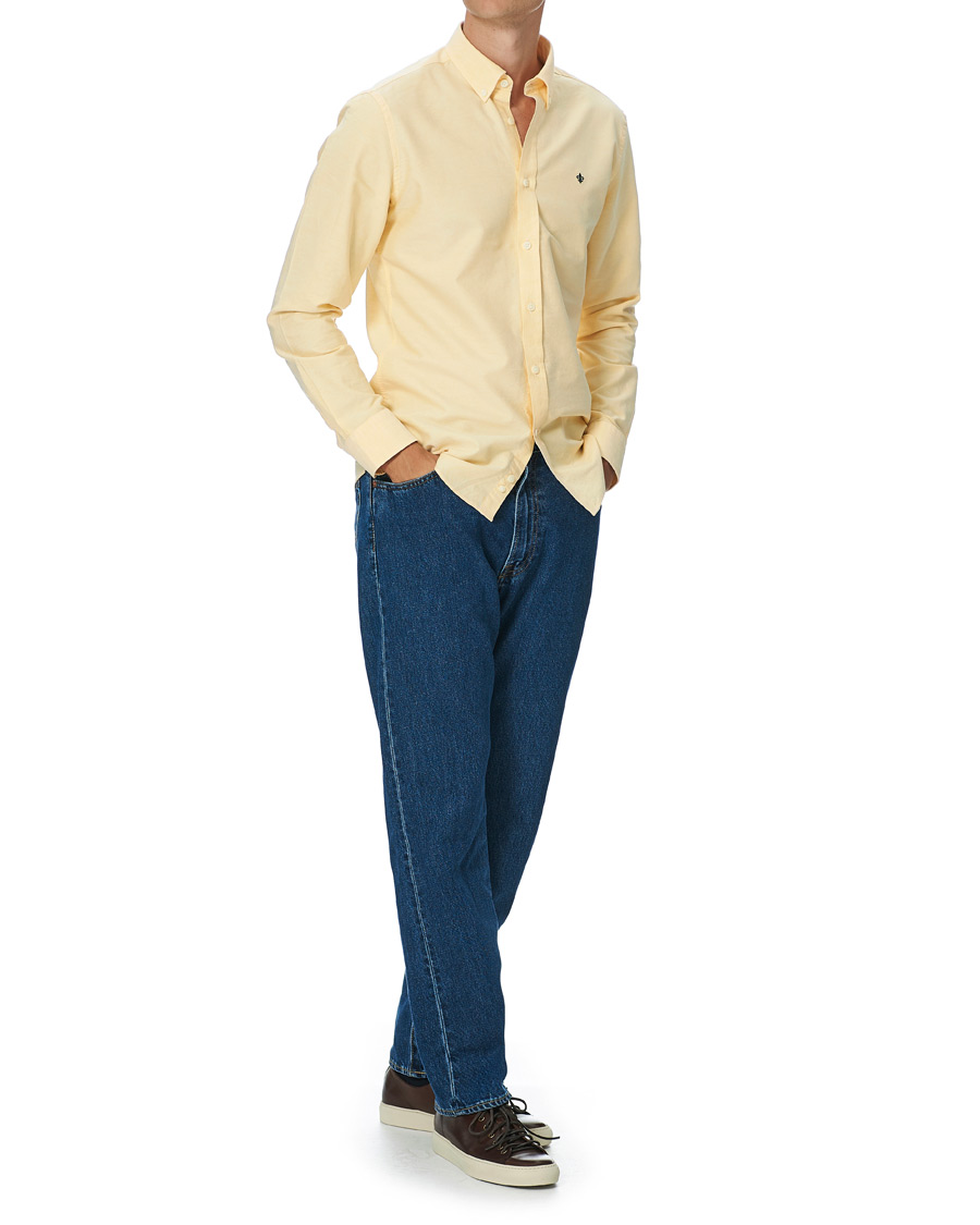 Herr | Skjortor | Morris | Douglas Oxford Shirt Yellow