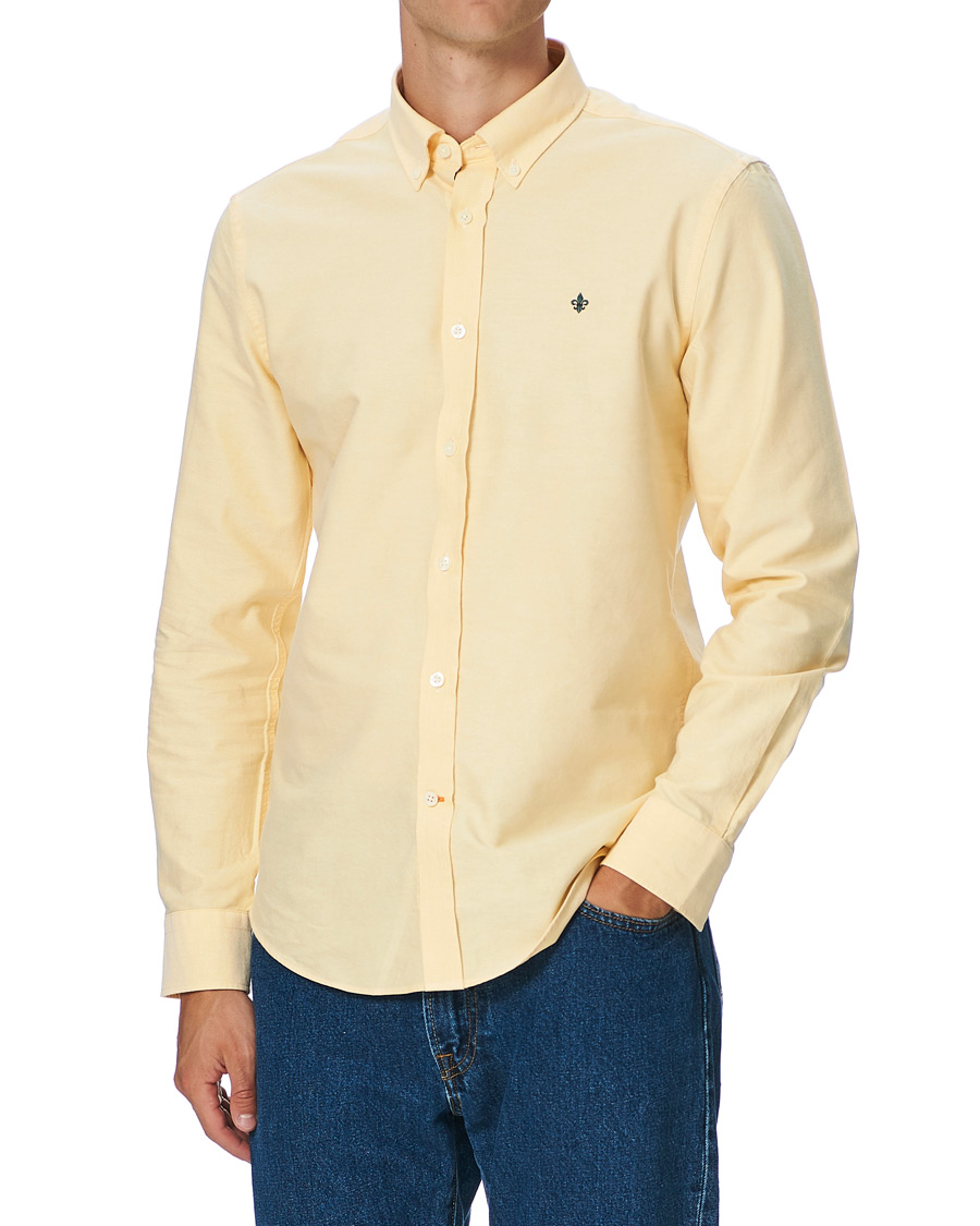 Herr | Skjortor | Morris | Douglas Oxford Shirt Yellow