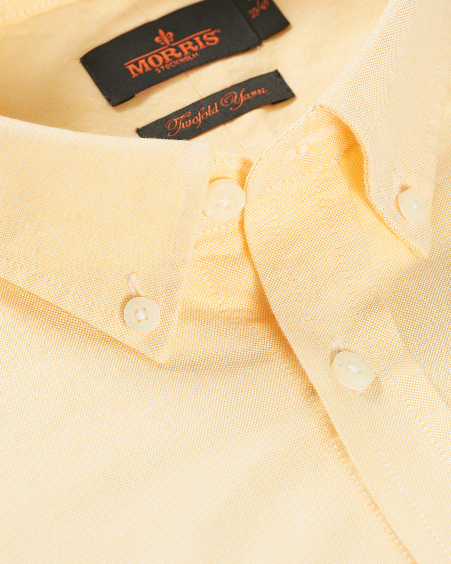 Herr | Skjortor | Morris | Douglas Oxford Shirt Yellow