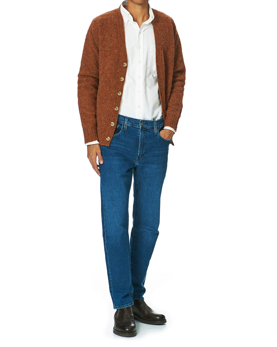 Herr | Tröjor | Howlin' | Brushed Wool Cardigan Distant Earth