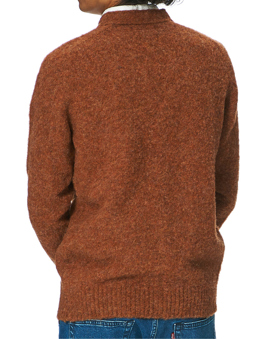 Herr | Tröjor | Howlin' | Brushed Wool Cardigan Distant Earth