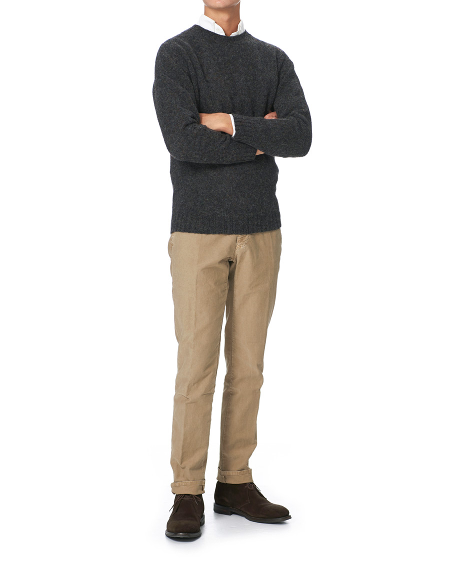 Herr | Tröjor | Howlin' | Brushed Wool Sweater Cyborg