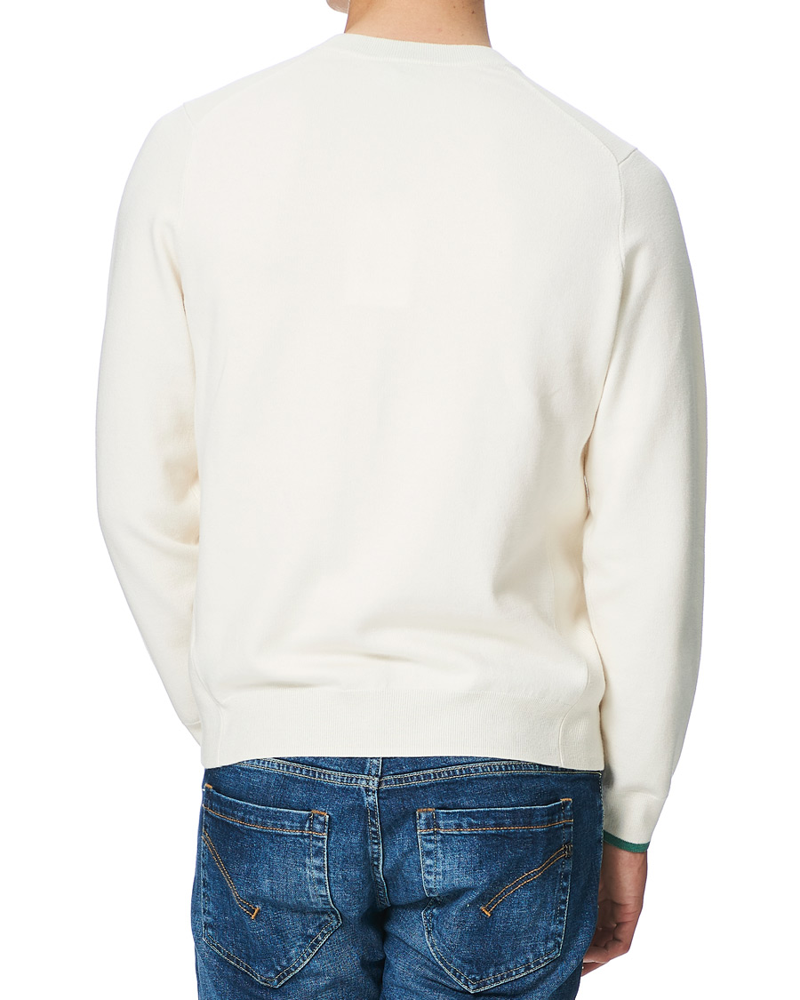 Herr | Tröjor | PS Paul Smith | Cotton Wool Pullover Offwhite