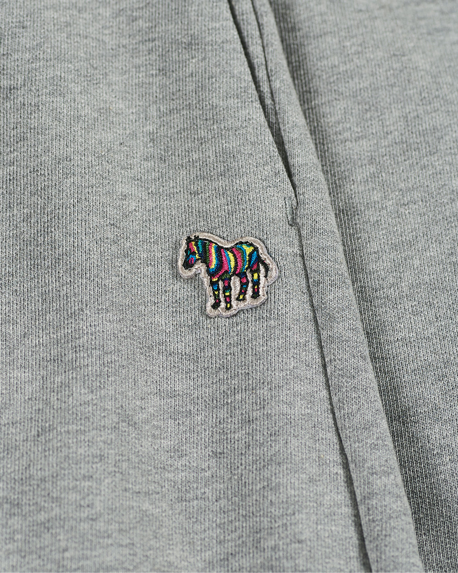 Herr | Byxor | PS Paul Smith | Organic Cotton Joggers Grey Melange