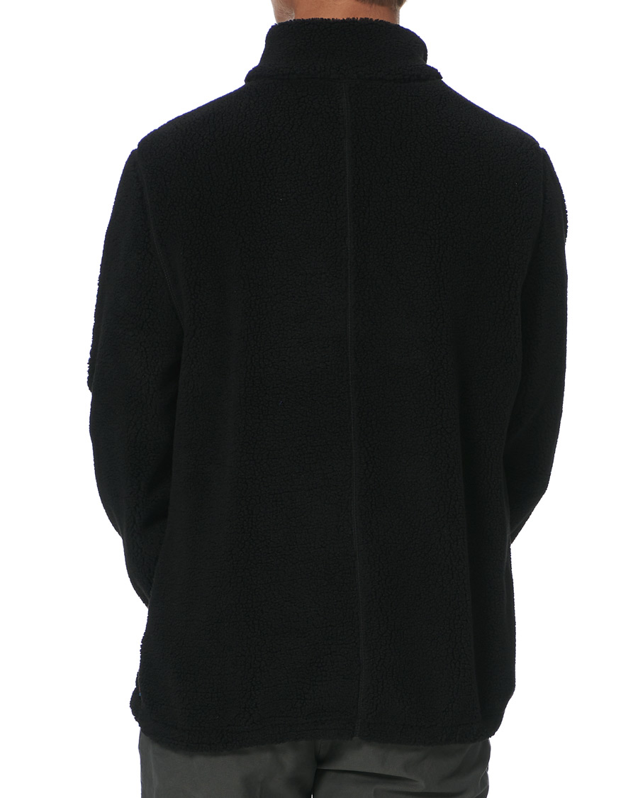 Herr | Tröjor | PS Paul Smith | Half Zip Fleece Sweater Black