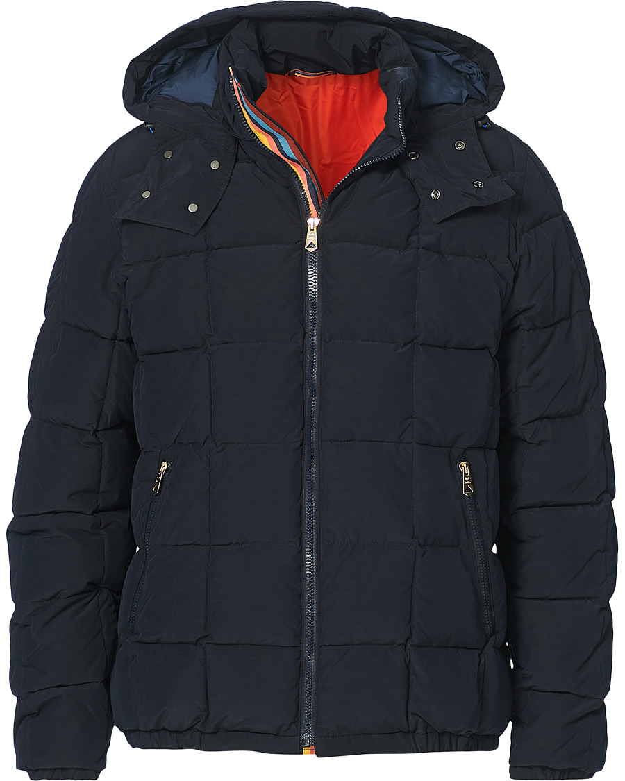 Herr | Jackor | Paul Smith | Hooded Down Jacket Black
