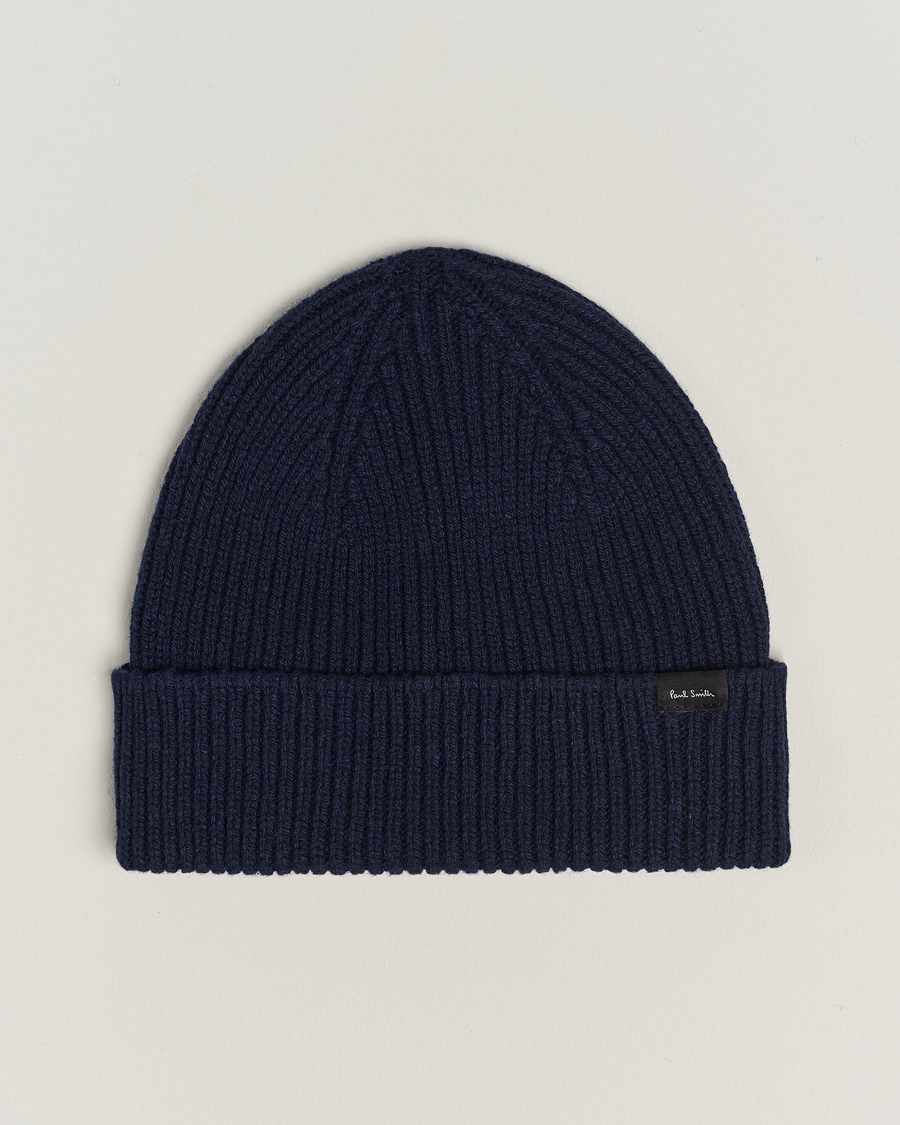 Herr | Paul Smith Cashmere Beanie Blue | Paul Smith | Cashmere Beanie Blue