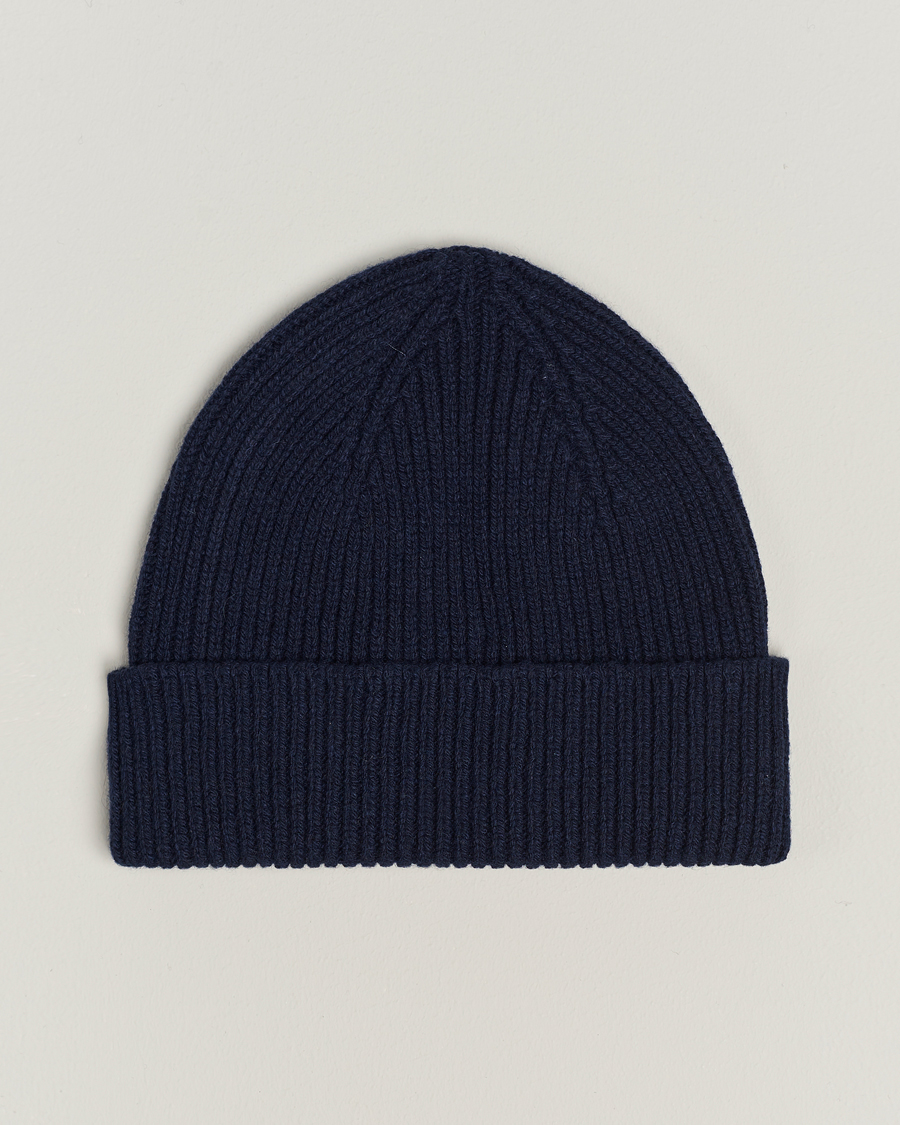 Herr | Paul Smith Cashmere Beanie Blue | Paul Smith | Cashmere Beanie Blue