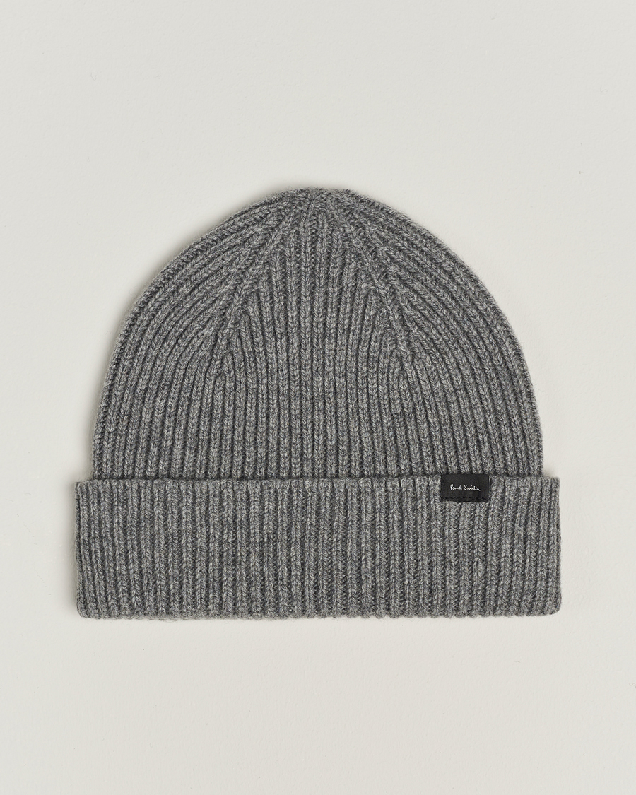 Herr | Paul Smith Cashmere Beanie Grey | Paul Smith | Cashmere Beanie Grey
