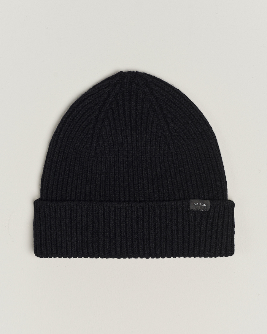Herr | Paul Smith Cashmere Beanie Black | Paul Smith | Cashmere Beanie Black