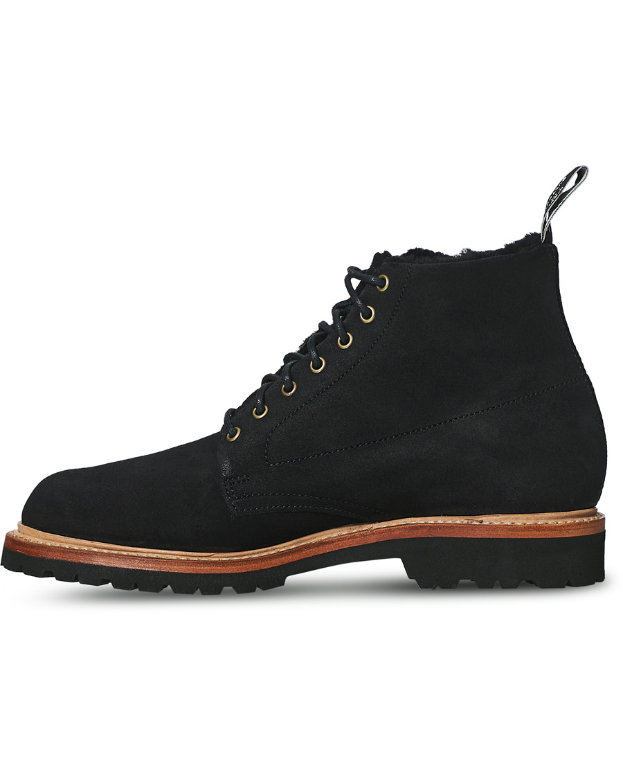 Herr | R.M.Williams Urban Rickaby Shearling Boot Nero Suede | R.M.Williams | Urban Rickaby Shearling Boot Nero Suede