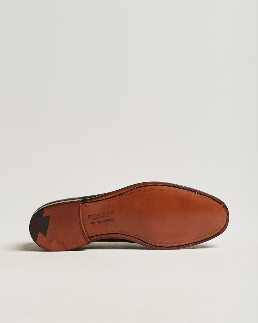 Herr | Crockett & Jones Harvard Unlined Loafer Dark Brown Cordovan | Crockett & Jones | Harvard Unlined Loafer Dark Brown Cordovan