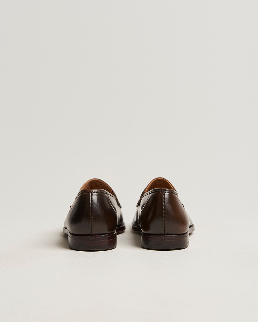 Herr | Crockett & Jones Harvard Unlined Loafer Dark Brown Cordovan | Crockett & Jones | Harvard Unlined Loafer Dark Brown Cordovan