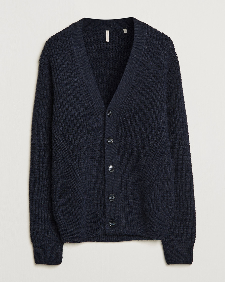 Herr | Tröjor | Sunflower | John Cardigan Navy