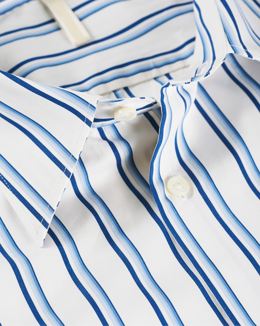 Herr | Skjortor | Sunflower | Adrian Striped Shirt White/Blue