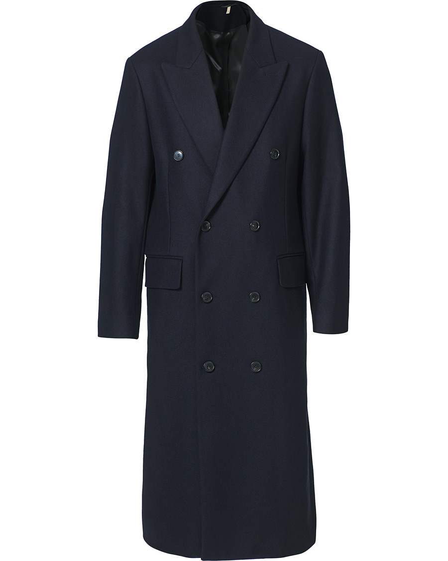 Herr | Jackor | Sunflower | Long Coat Navy