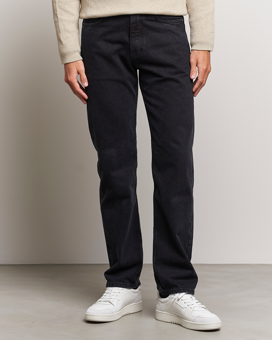 Herr | New Nordics | Sunflower | Standard Jeans Black Rinse