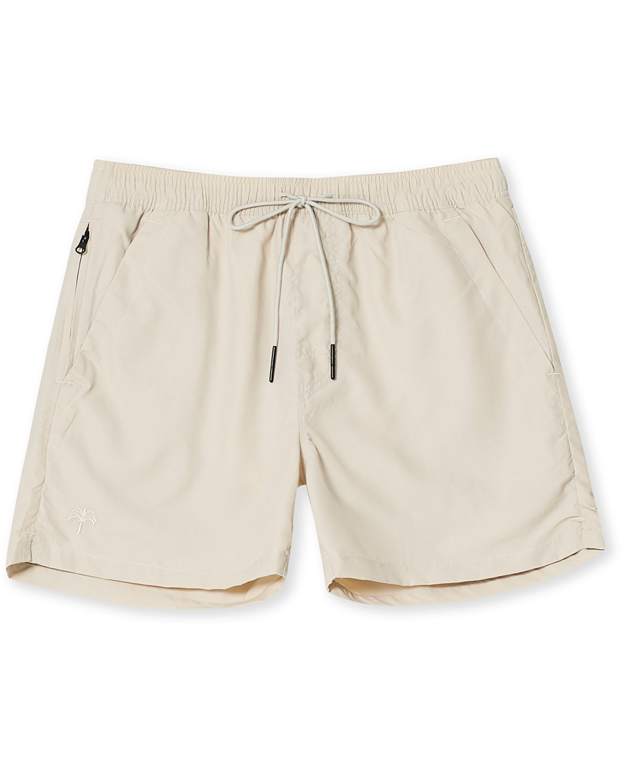 Herr | Badbyxor | OAS | Nylon Swim Shorts Sand