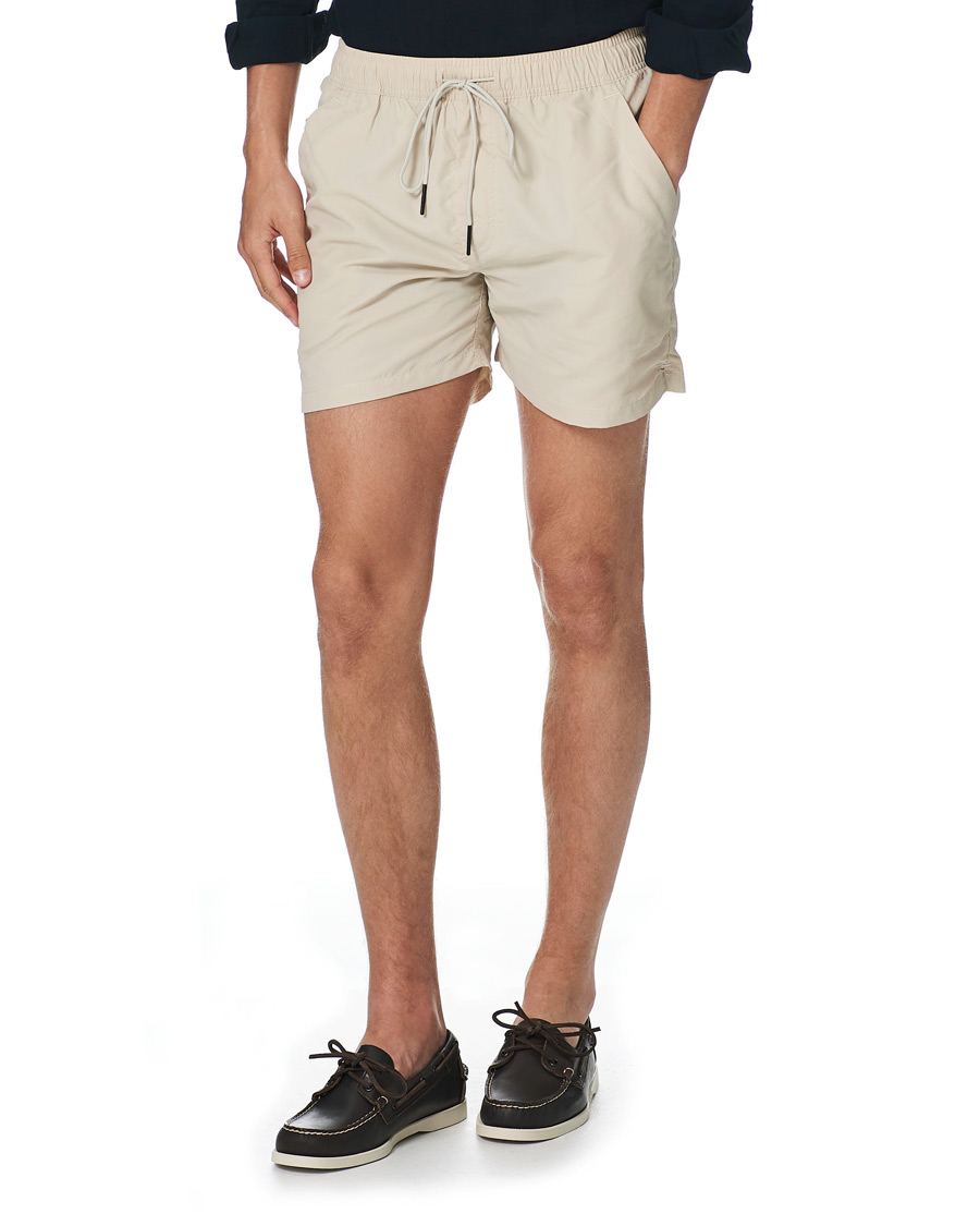 Herr | Badbyxor | OAS | Nylon Swim Shorts Sand