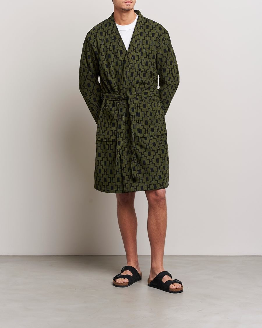 Herr | Pyjamas & Morgonrockar | OAS | Terry Robe Machu Pichu