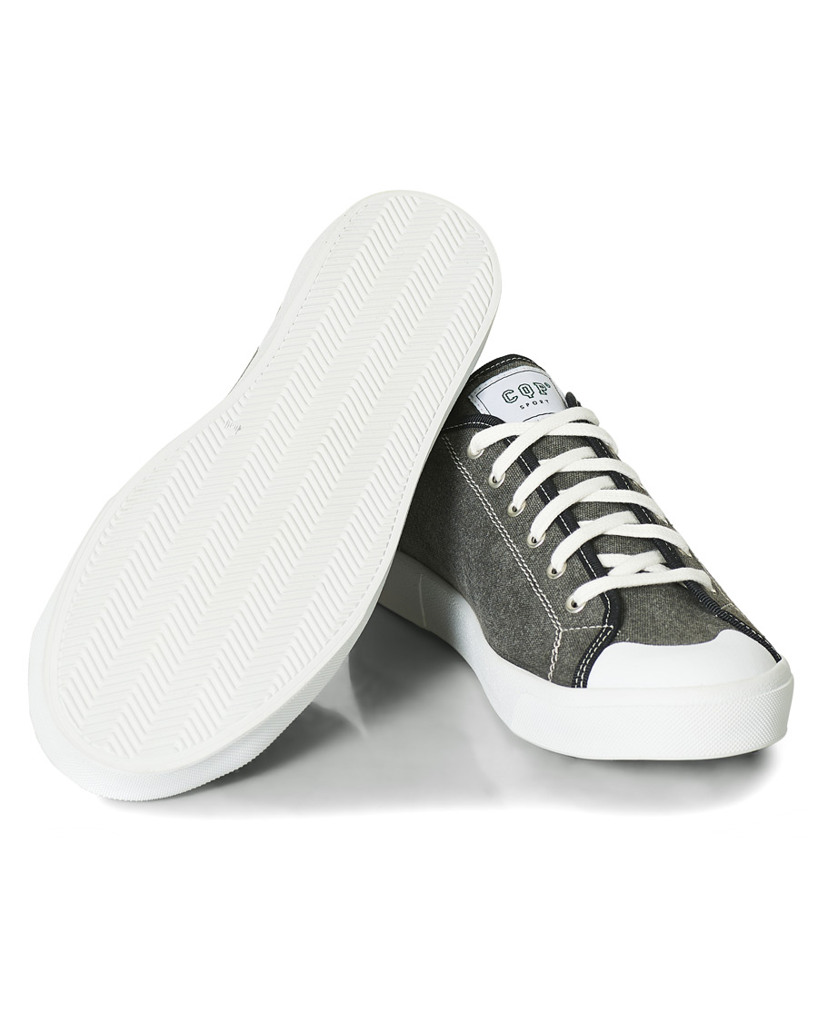 Herr | C.QP Clava Canvas Sneaker Stone Black | CQP | C.QP Clava Canvas Sneaker Stone Black