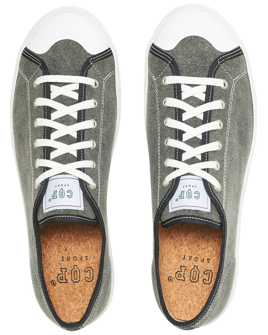 Herr | C.QP Clava Canvas Sneaker Stone Black | CQP | C.QP Clava Canvas Sneaker Stone Black