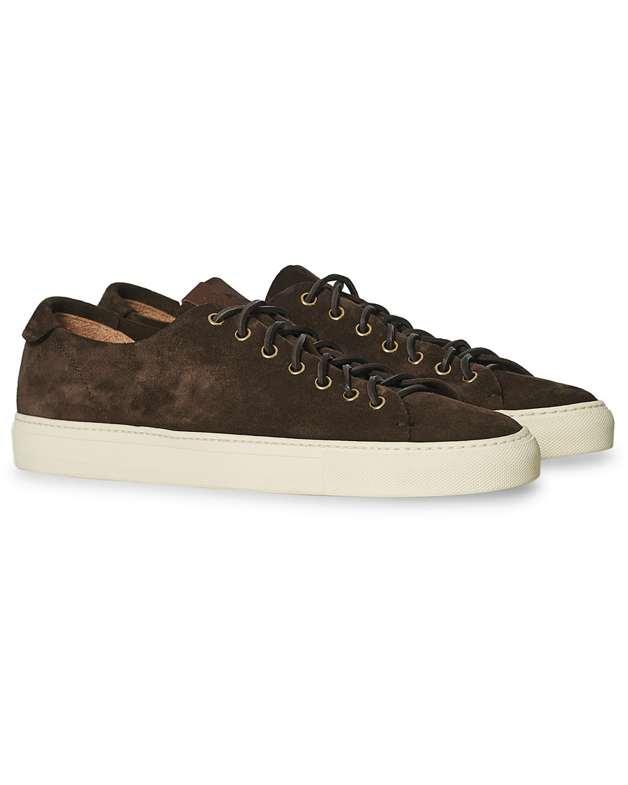 Herr | Buttero Suede Sneaker Dark Brown | Buttero | Suede Sneaker Dark Brown