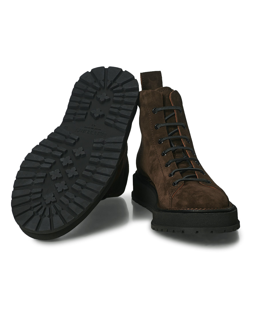 Herr | Buttero Aedi Suede Boots Dark Brown | Buttero | Aedi Suede Boots Dark Brown