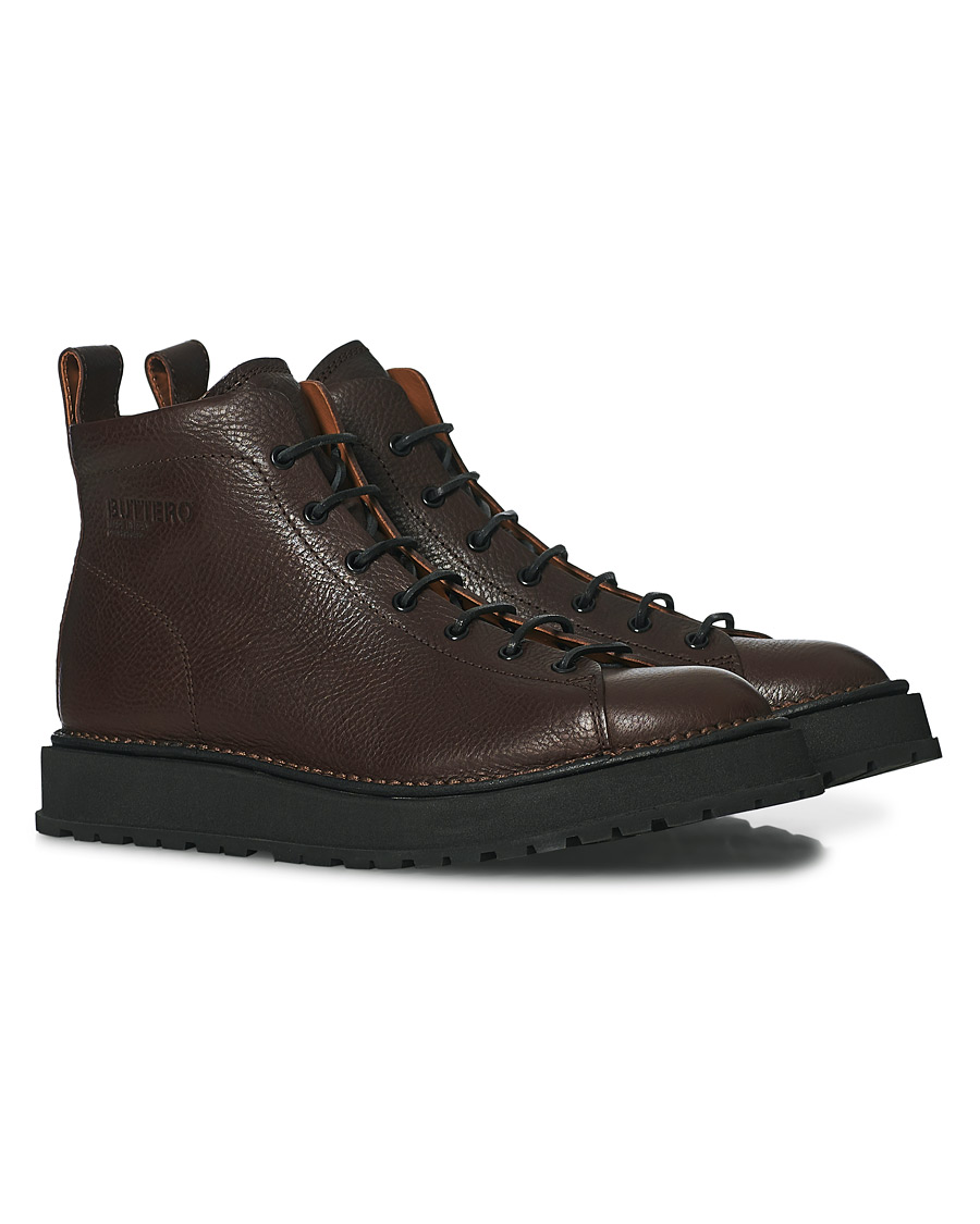 Herr | Buttero Aedi Leather Boots Dark Brown | Buttero | Aedi Leather Boots Dark Brown