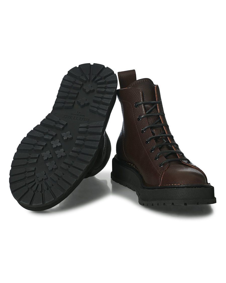 Herr | Buttero Aedi Leather Boots Dark Brown | Buttero | Aedi Leather Boots Dark Brown