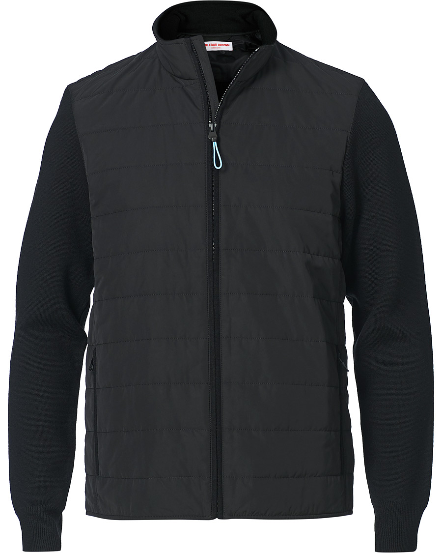 Herr | Tröjor | Orlebar Brown | Terrence Hybrid Full Zip Black